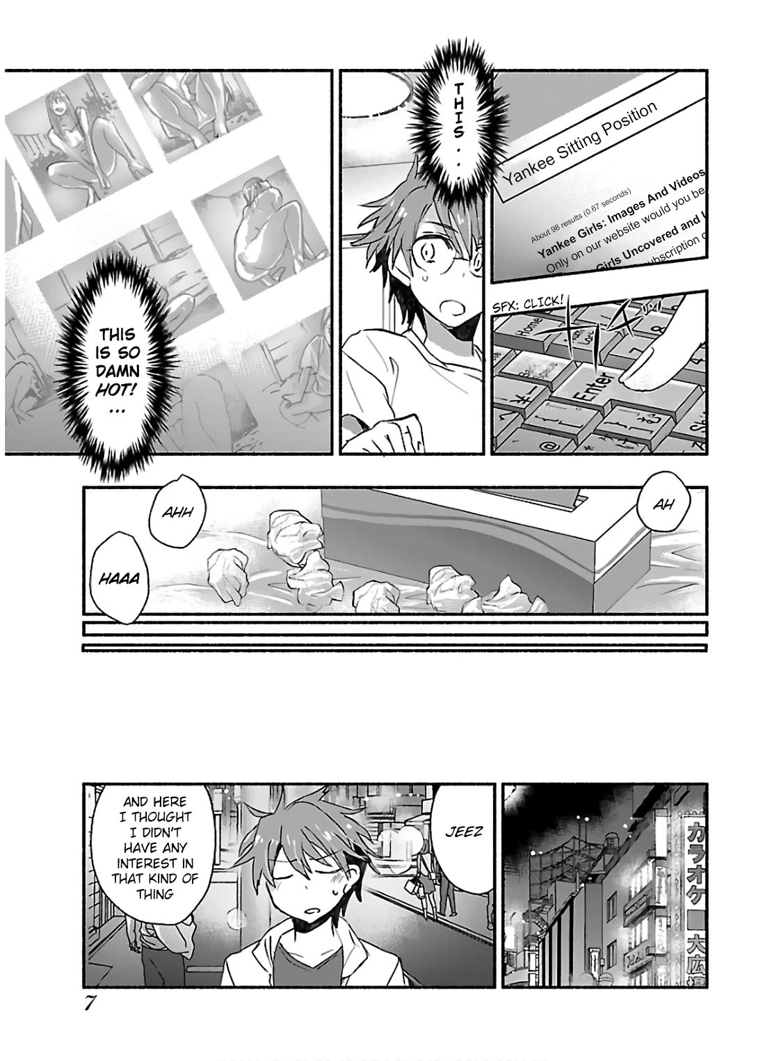 Yankee Musume ni Natsukarete Kotoshi mo Juken ni Shippai Shisou Desu Chapter 6 page 9 - Chapter 6: Lesson 6