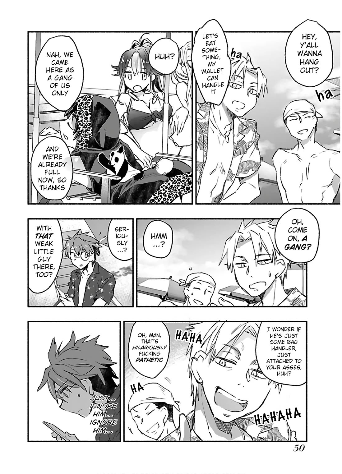 Yankee Musume ni Natsukarete Kotoshi mo Juken ni Shippai Shisou Desu Chapter 7 page 14 - Chapter 7: Lesson 7