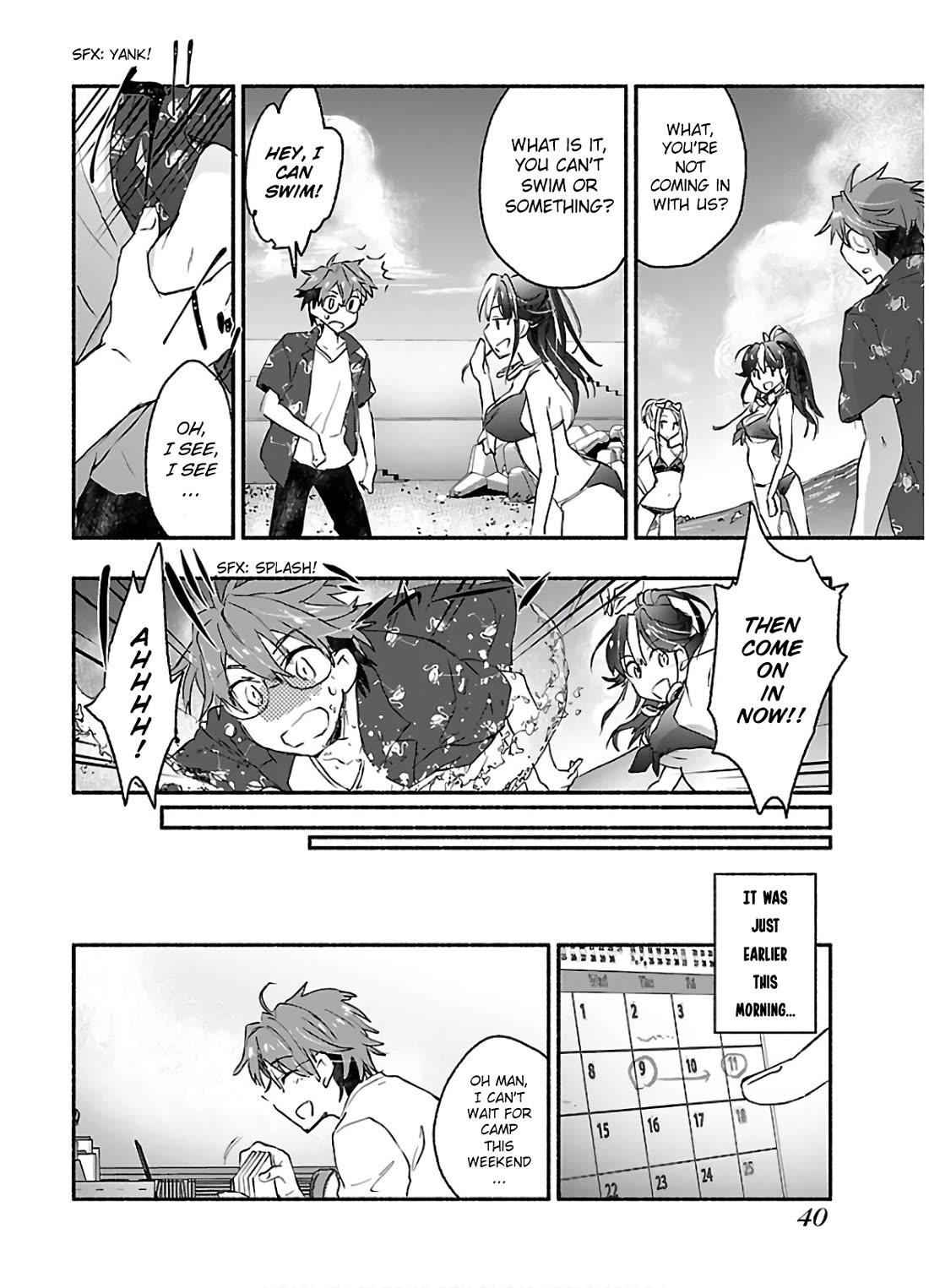 Yankee Musume ni Natsukarete Kotoshi mo Juken ni Shippai Shisou Desu Chapter 7 page 4 - Chapter 7: Lesson 7