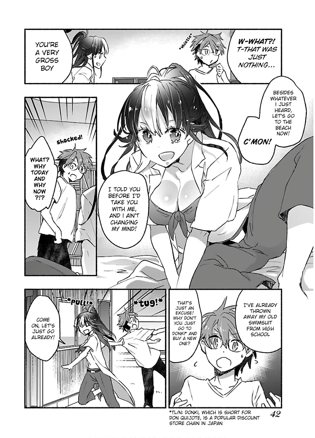 Yankee Musume ni Natsukarete Kotoshi mo Juken ni Shippai Shisou Desu Chapter 7 page 6 - Chapter 7: Lesson 7