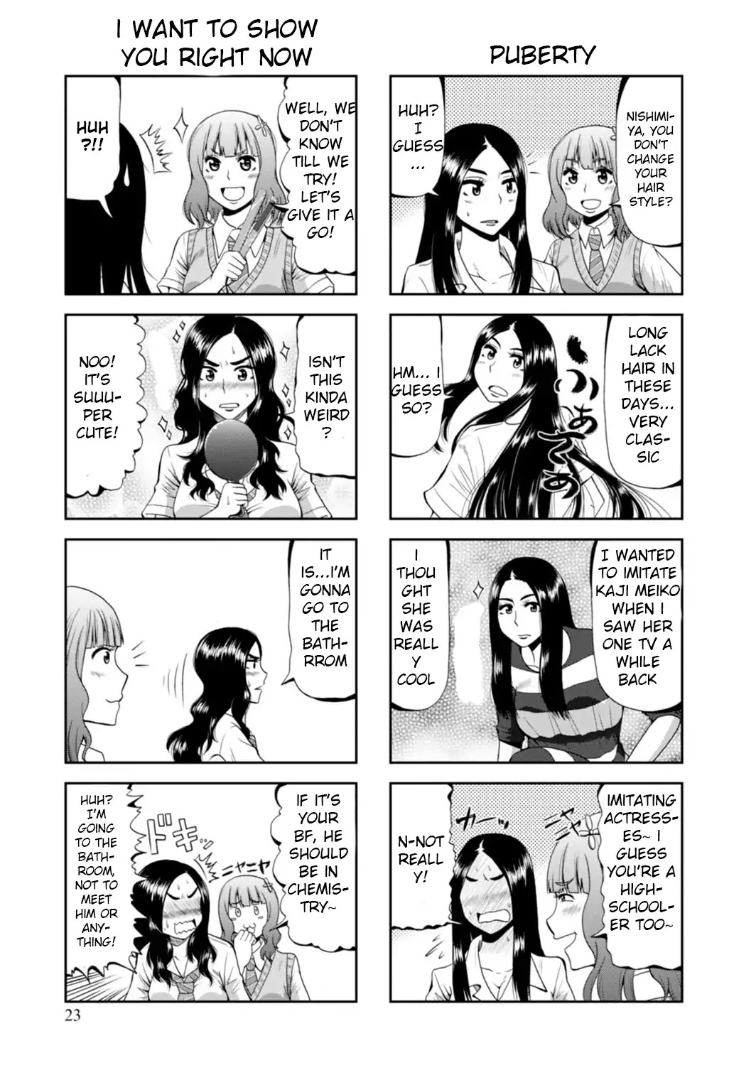 Yankee Nishimiya-san wa Choroi Chapter 3 page 5 - Chapter 3