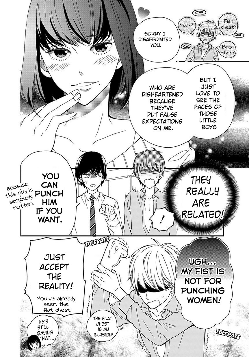 Yankee to Yandere no Karera ni wa Tomodachi ga Inai Chapter 5 page 14 - Chapter 5 : They, and the first kiss