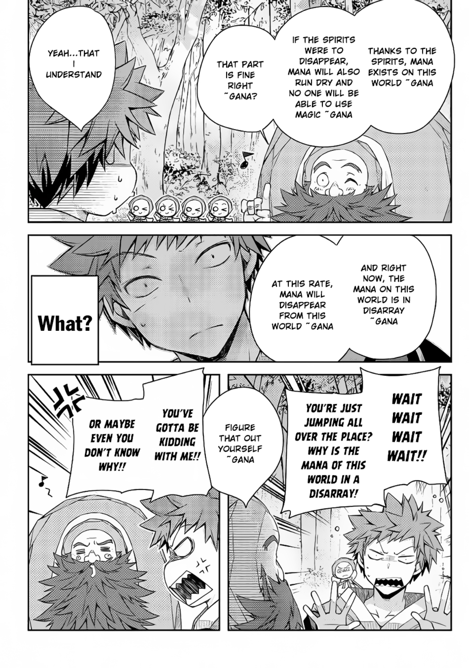 Yankee Wa Isekai De Seirei Ni Aisaremasu. Chapter 17 page 12 - Chapter 17: A Hairy Perverted Old Man (The Great Spirit of Earth)