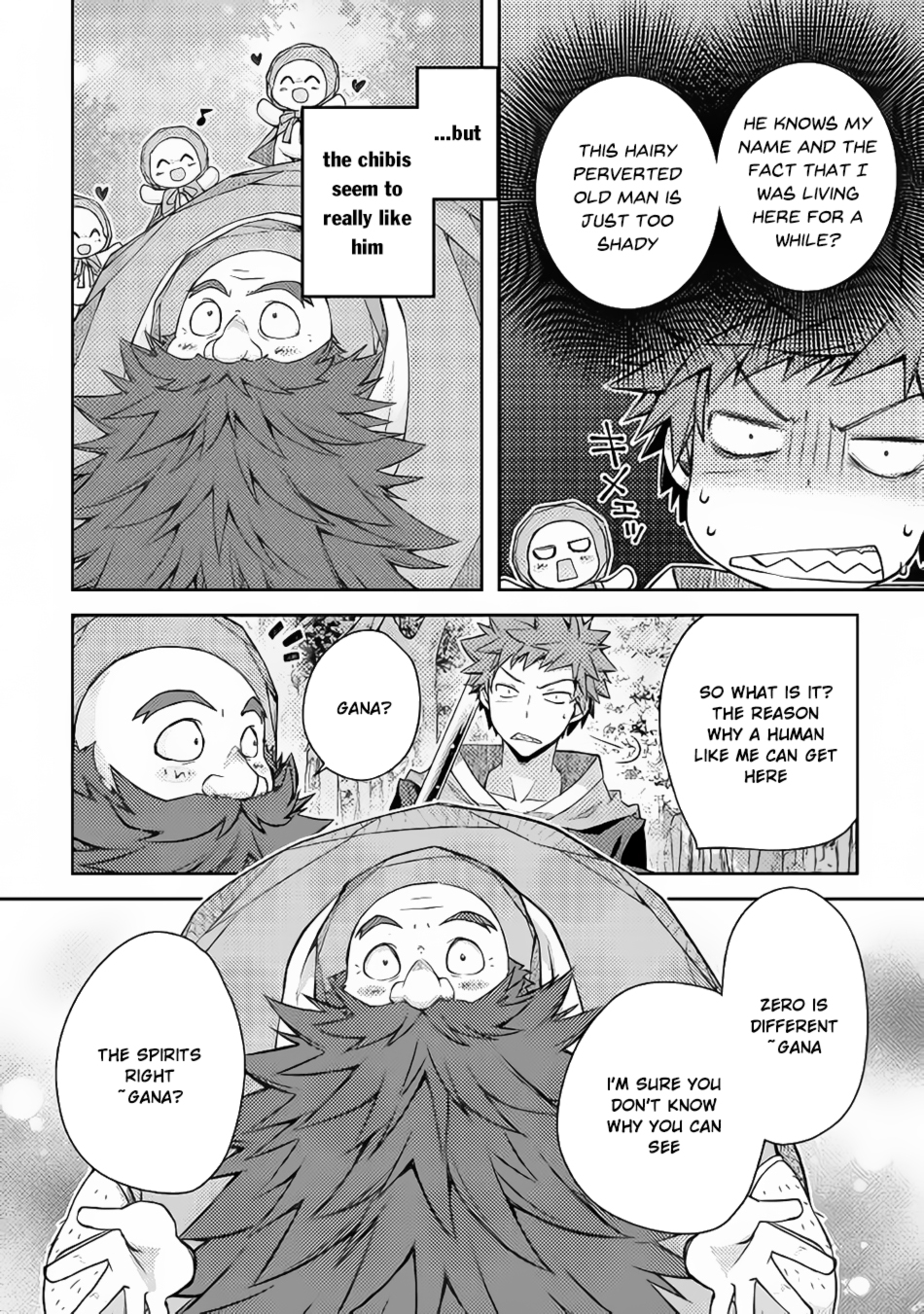 Yankee Wa Isekai De Seirei Ni Aisaremasu. Chapter 17 page 7 - Chapter 17: A Hairy Perverted Old Man (The Great Spirit of Earth)