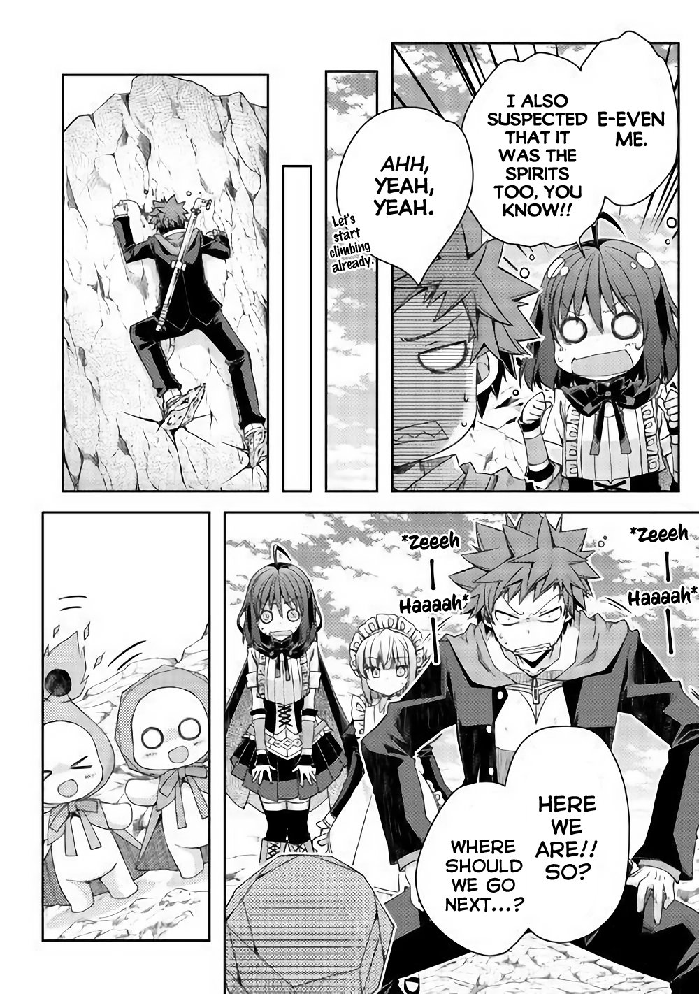 Yankee Wa Isekai De Seirei Ni Aisaremasu. Chapter 22 page 8 - Chapter 22