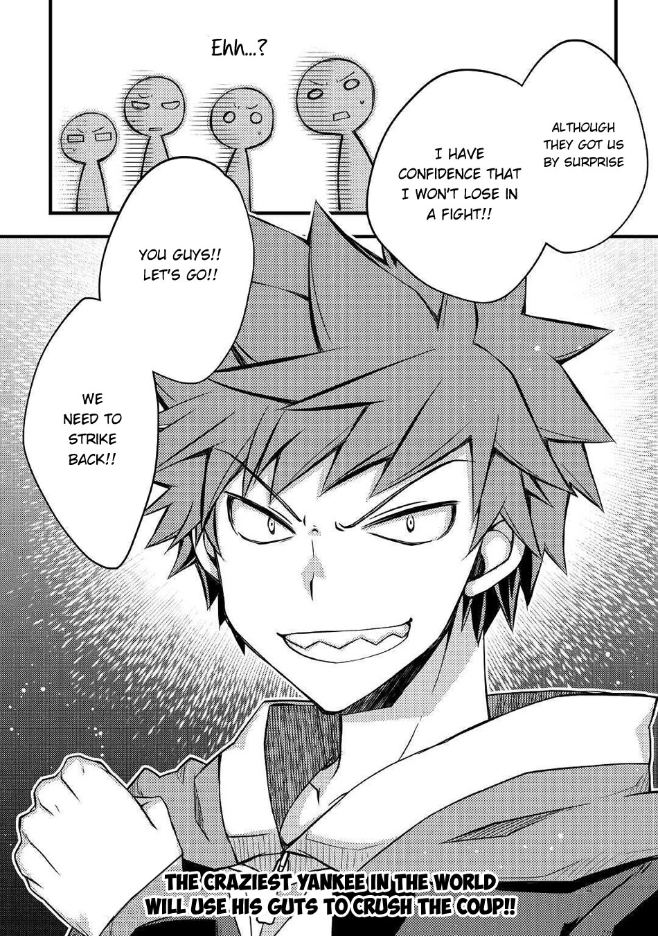 Yankee Wa Isekai De Seirei Ni Aisaremasu. Chapter 35 page 21 - Chapter 35: So Basically, This is a Fight