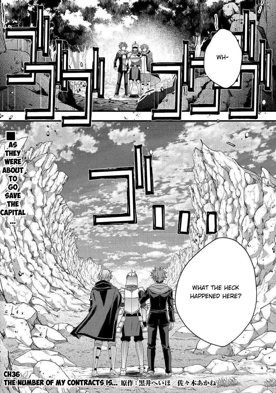 Yankee Wa Isekai De Seirei Ni Aisaremasu. Chapter 36 page 2 - Chapter 36: The Number of My Contracts is...