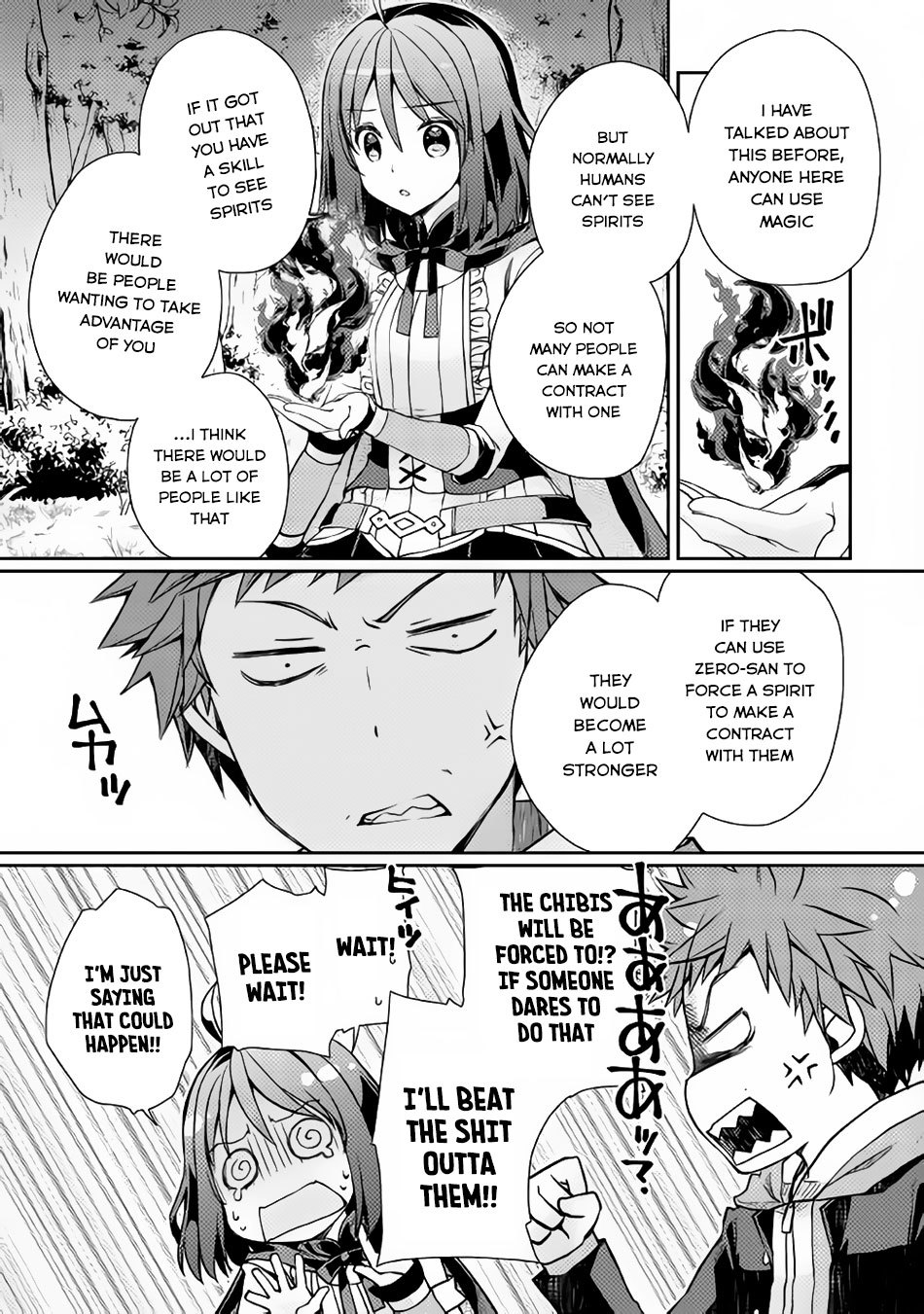 Yankee Wa Isekai De Seirei Ni Aisaremasu. Chapter 4 page 13 - Chapter 4