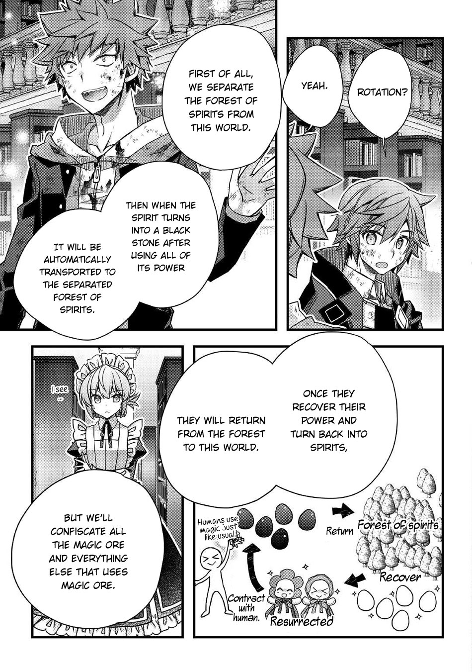 Yankee Wa Isekai De Seirei Ni Aisaremasu. Chapter 41 page 14 - Chapter 41: I Have My Own Idea...