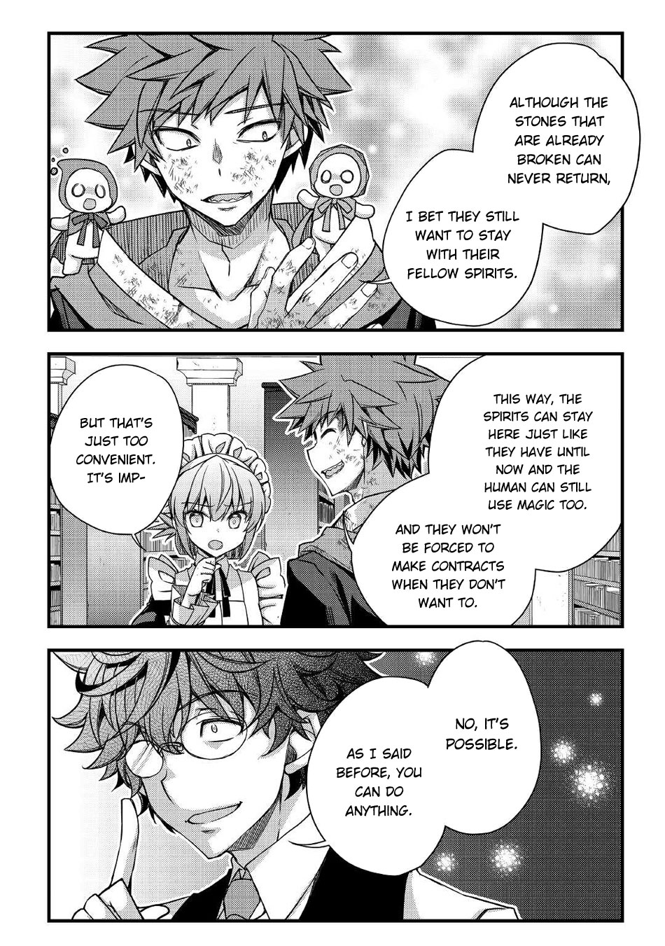 Yankee Wa Isekai De Seirei Ni Aisaremasu. Chapter 41 page 15 - Chapter 41: I Have My Own Idea...