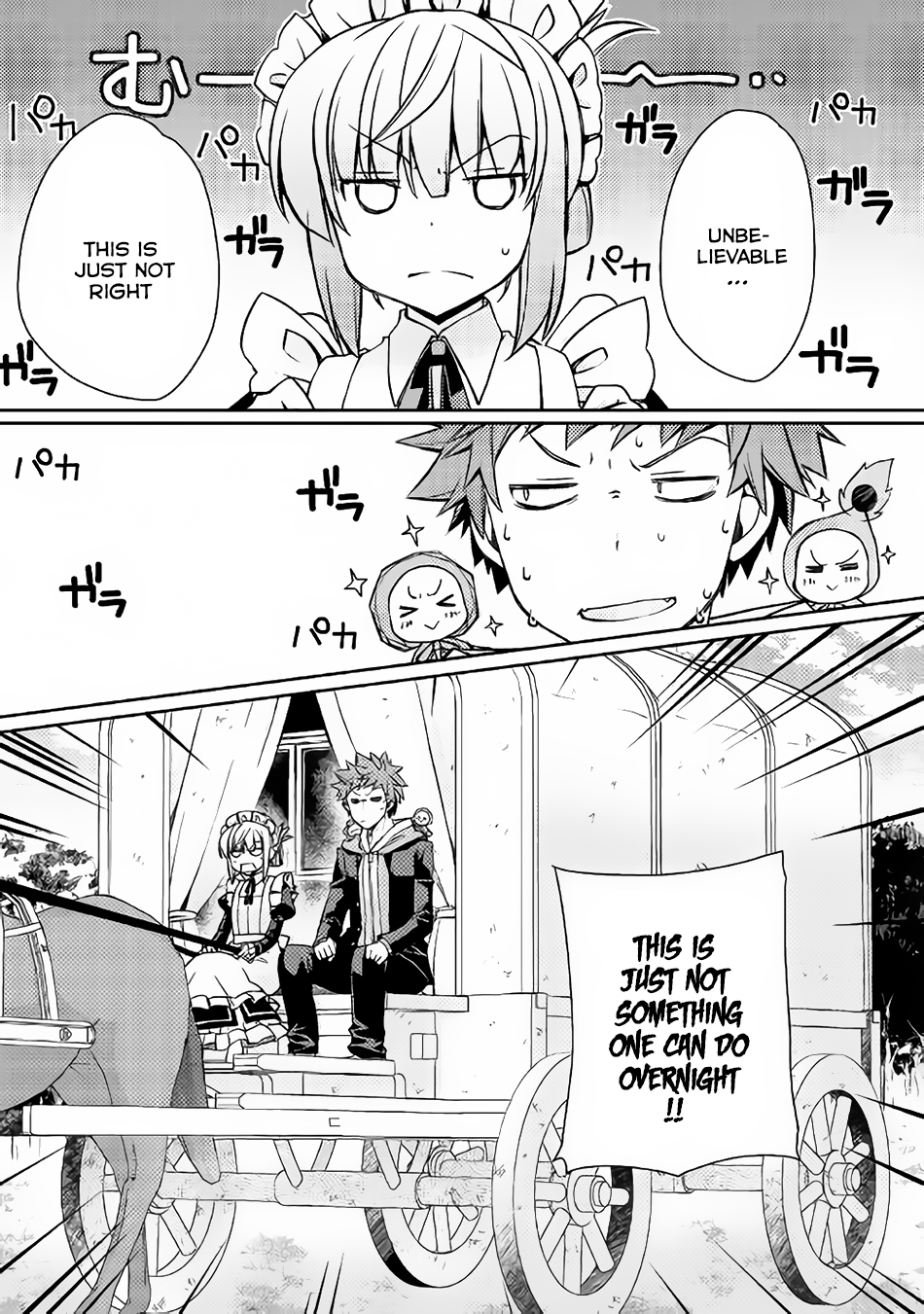 Yankee Wa Isekai De Seirei Ni Aisaremasu. Chapter 9 page 12 - Chapter 9