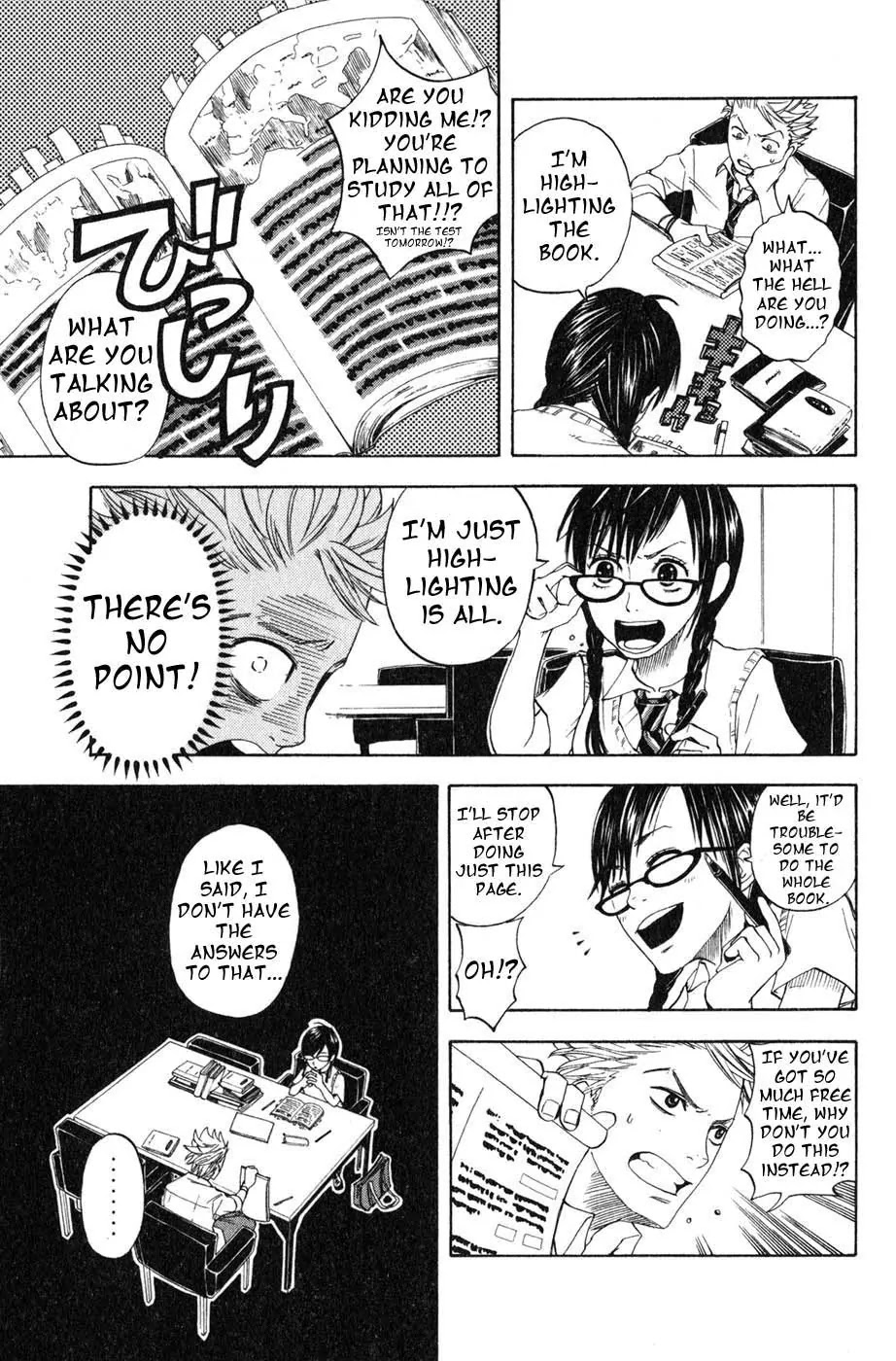 Yanki-kun to Megane-chan Chapter 0.3 page 8 - Chapter 0.3: Sit (Prologue)