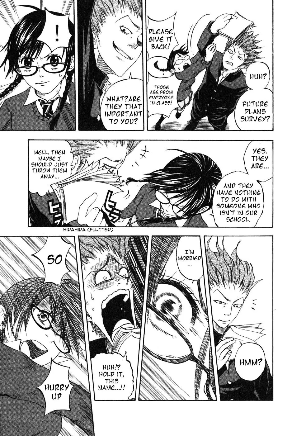 Yanki-kun to Megane-chan Chapter 1 page 35 - Chapter 1: Future Plans Survey?