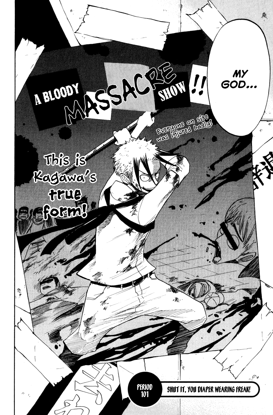 Yanki-kun to Megane-chan Chapter 101 page 10 - Chapter 101: Shut It You Diaper Wearing Freak!