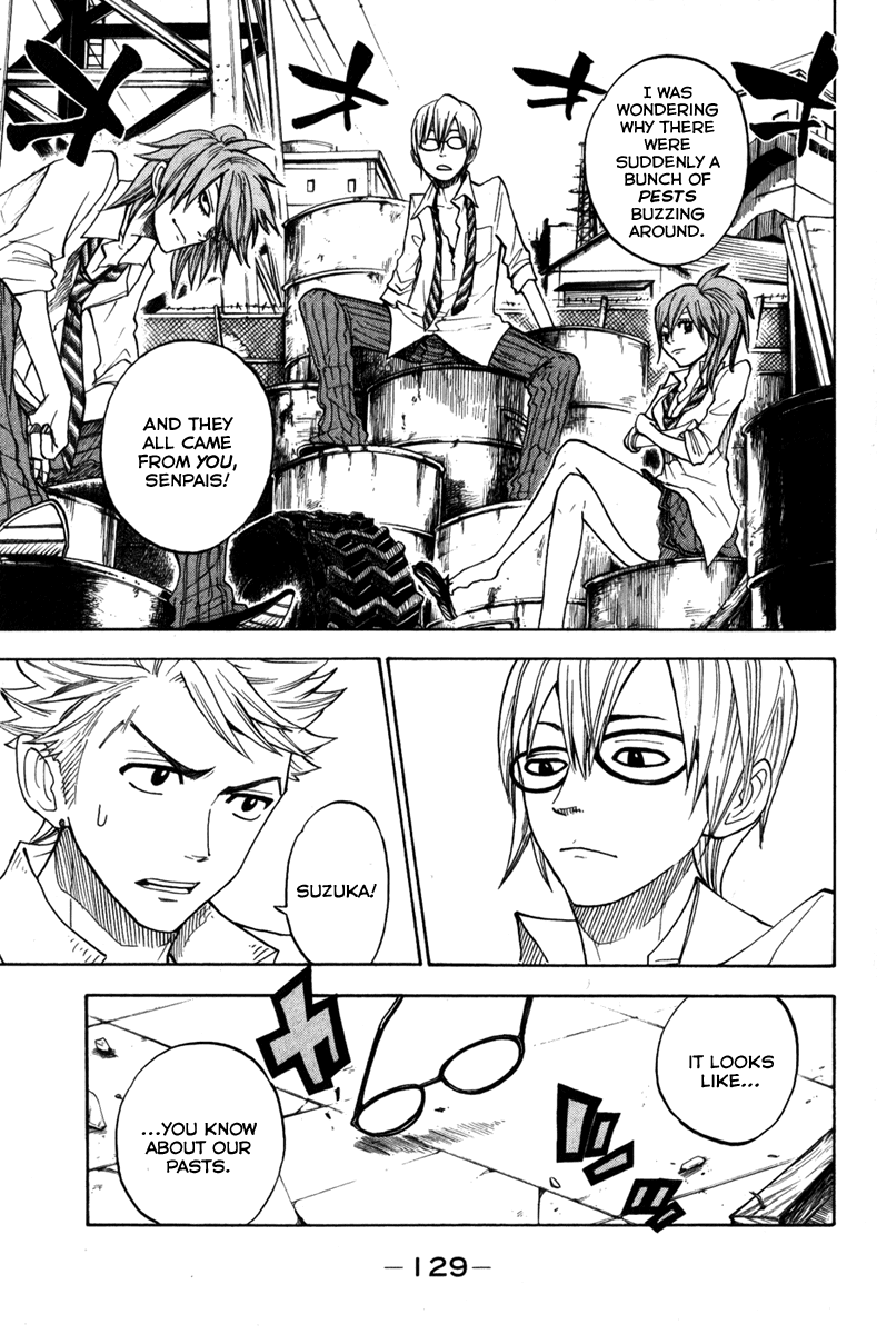 Yanki-kun to Megane-chan Chapter 107 page 17 - Chapter 107: Be Sure to Save Water Whenever Possible!