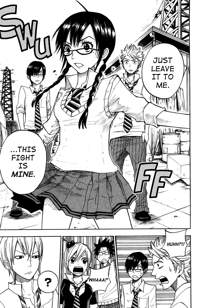 Yanki-kun to Megane-chan Chapter 108 page 7 - Chapter 108: You Can Stop Cracking Your Knuckles Now...