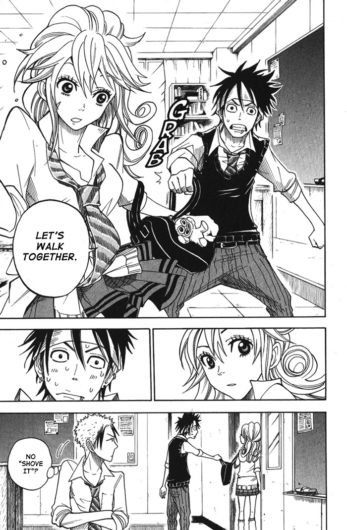 Yanki-kun to Megane-chan Chapter 109.5 page 14 - Chapter 109.5: He Really Has to Go to McDonald's!