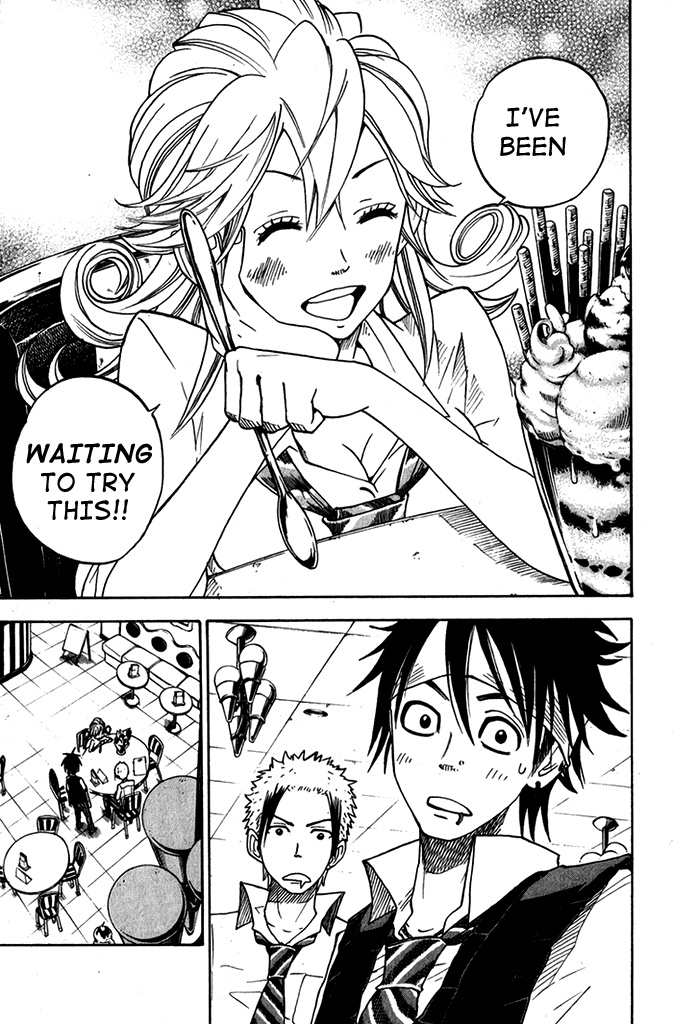 Yanki-kun to Megane-chan Chapter 109.5 page 18 - Chapter 109.5: He Really Has to Go to McDonald's!