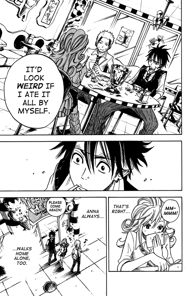 Yanki-kun to Megane-chan Chapter 109.5 page 20 - Chapter 109.5: He Really Has to Go to McDonald's!