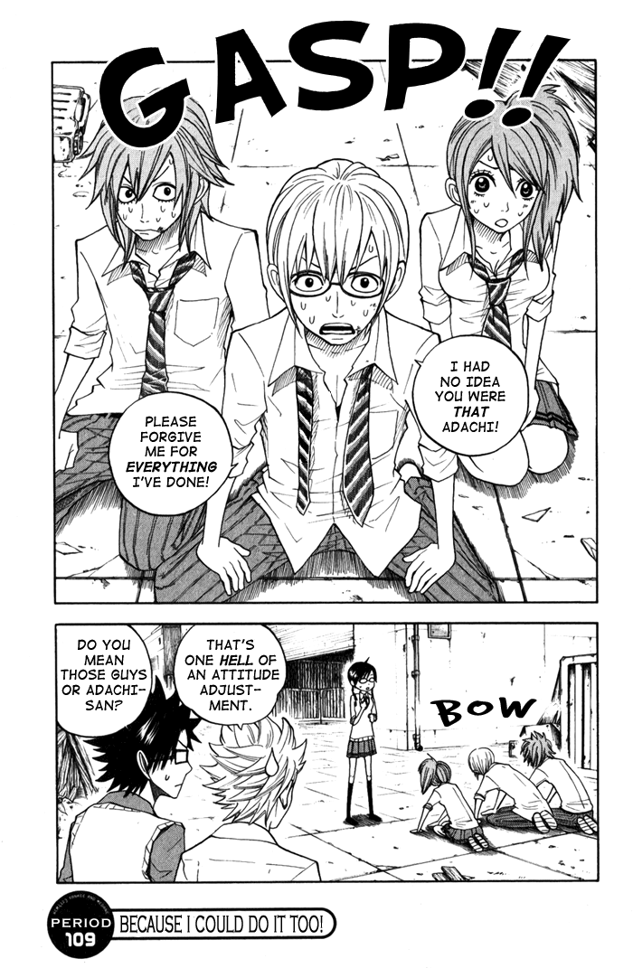 Yanki-kun to Megane-chan Chapter 109 page 1 - Chapter 109: Because I Could Do It Too!
