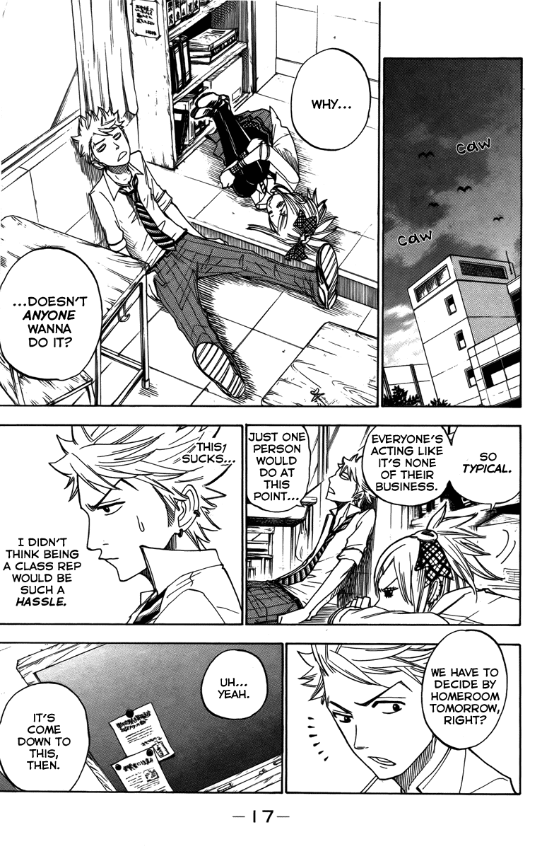 Yanki-kun to Megane-chan Chapter 128 page 21 - Chapter 128: You'll Scare Them All Away!