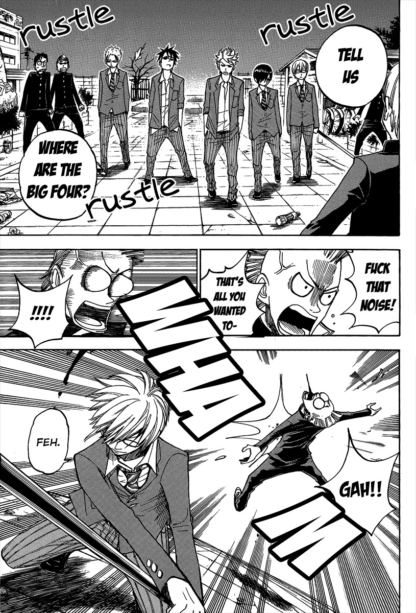 Yanki-kun to Megane-chan Chapter 137 page 4 - Chapter 137: He Out Sick, or What?