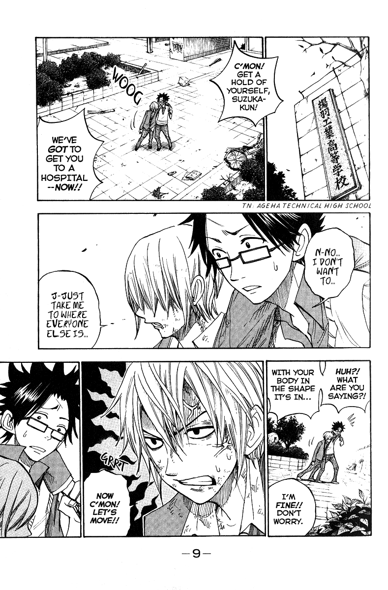 Yanki-kun to Megane-chan Chapter 138 page 10 - Chapter 138: She's Got Nothin' to Say to You Punks!