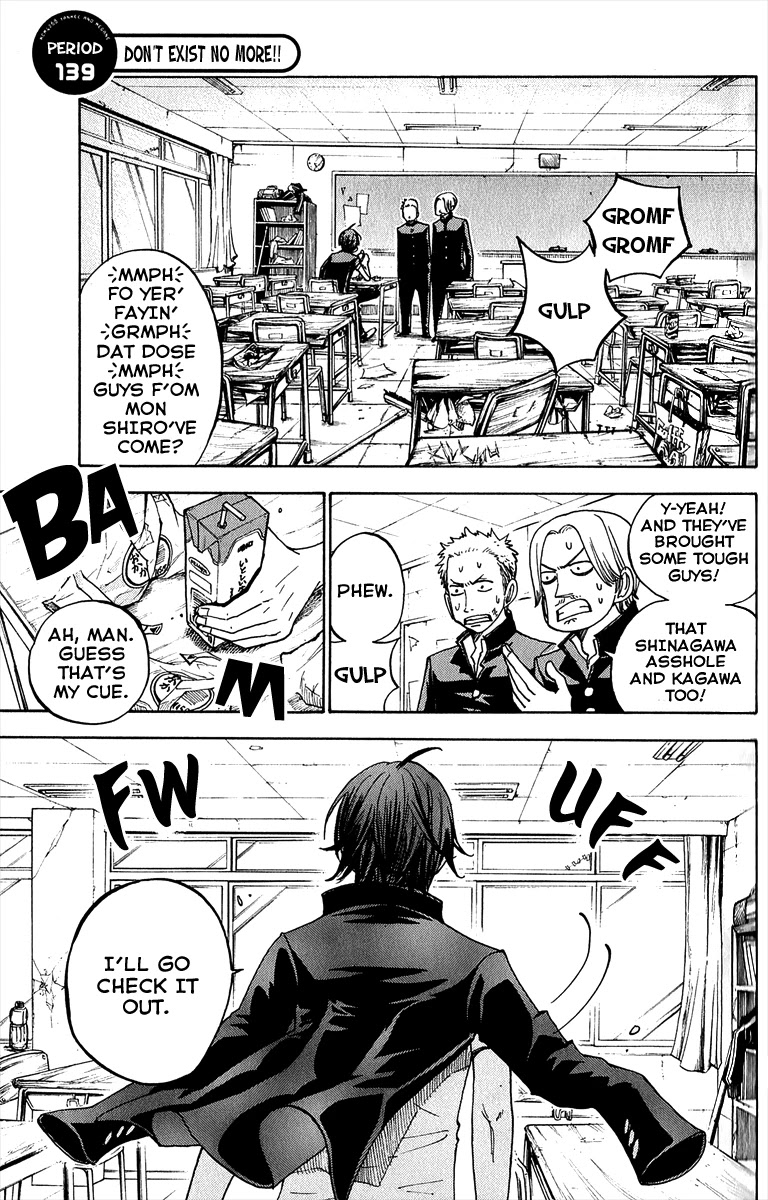 Yanki-kun to Megane-chan Chapter 139 page 1 - Chapter 139: Don't Exist No More!!