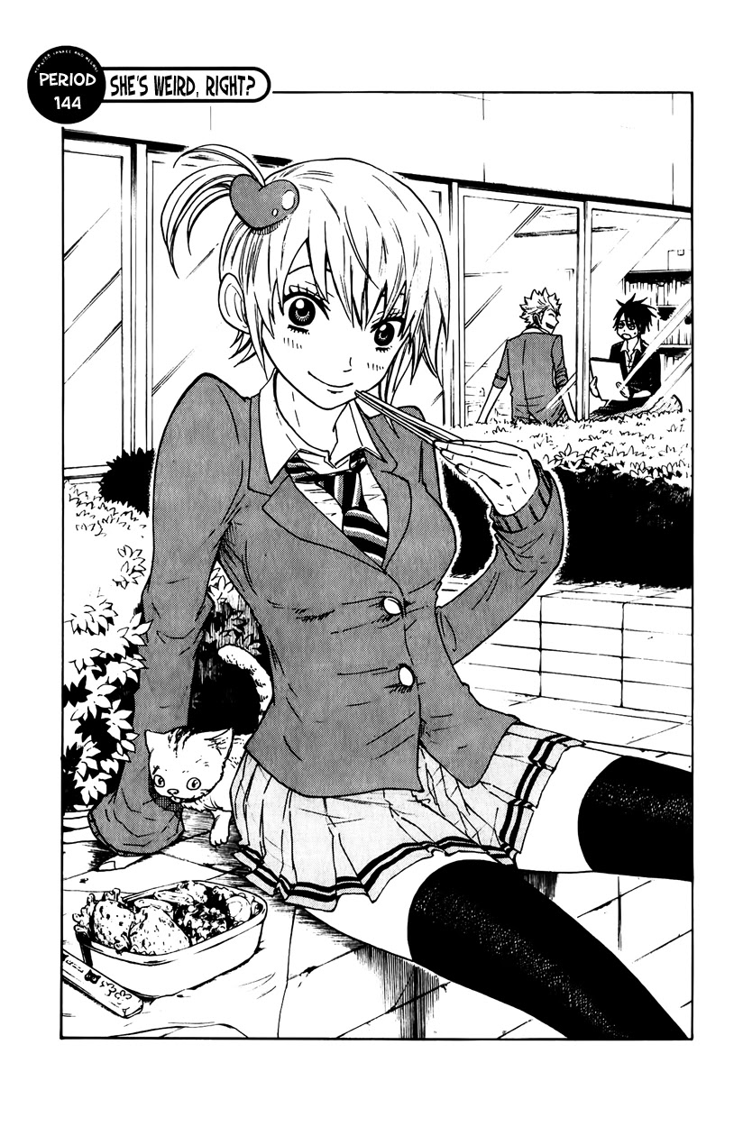 Yanki-kun to Megane-chan Chapter 144 page 3 - Chapter 144: She's Weird, Right?