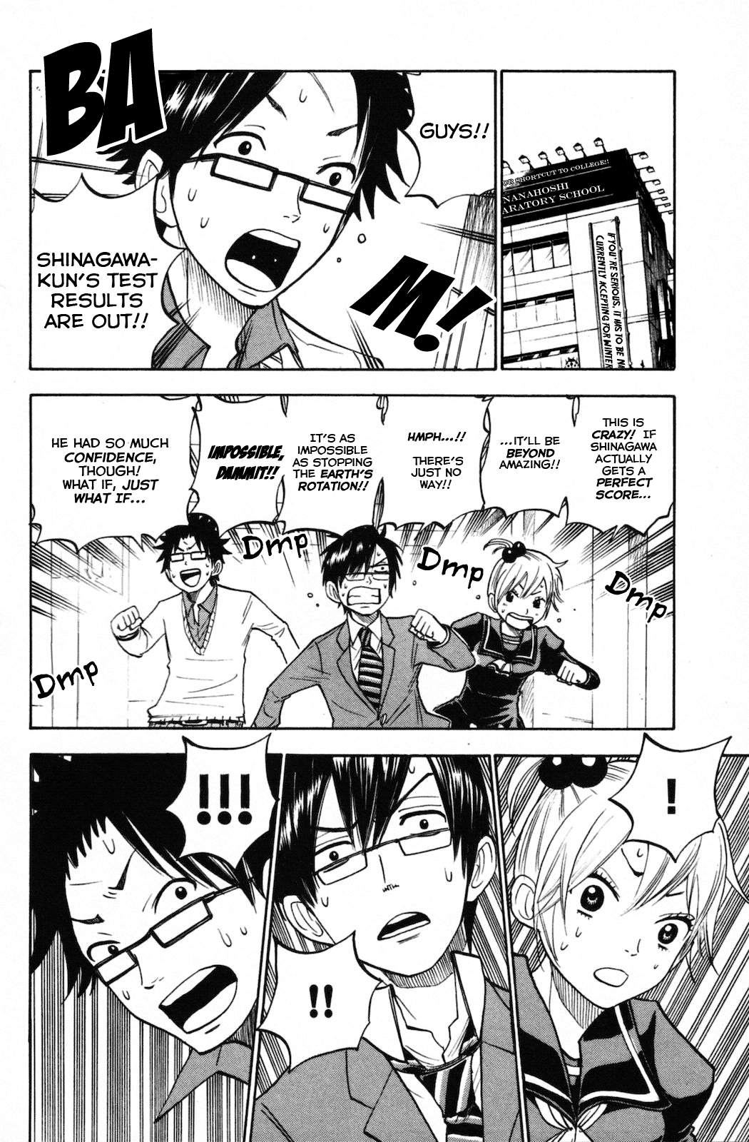 Yanki-kun to Megane-chan Chapter 154 page 14 - Chapter 154: The Bathroom Belongs To Everyone.