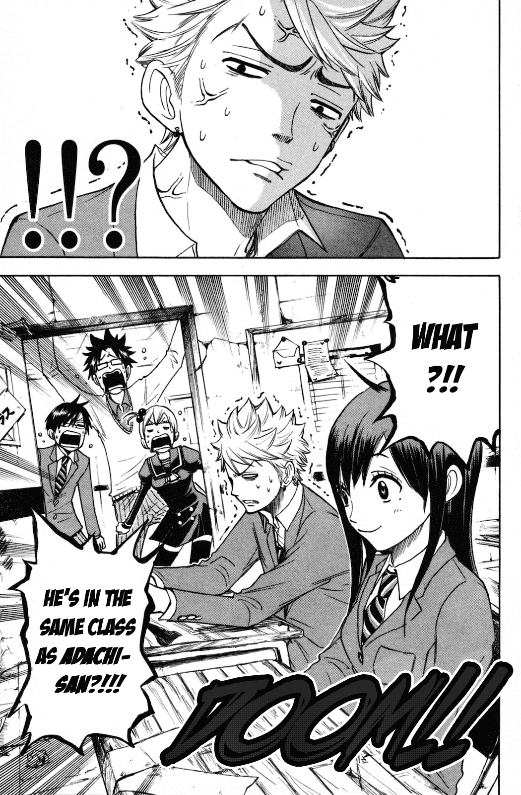 Yanki-kun to Megane-chan Chapter 154 page 15 - Chapter 154: The Bathroom Belongs To Everyone.