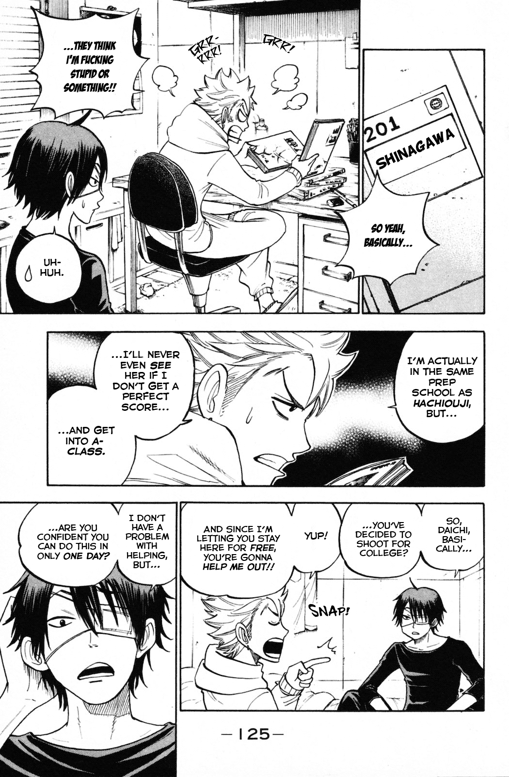 Yanki-kun to Megane-chan Chapter 154 page 7 - Chapter 154: The Bathroom Belongs To Everyone.