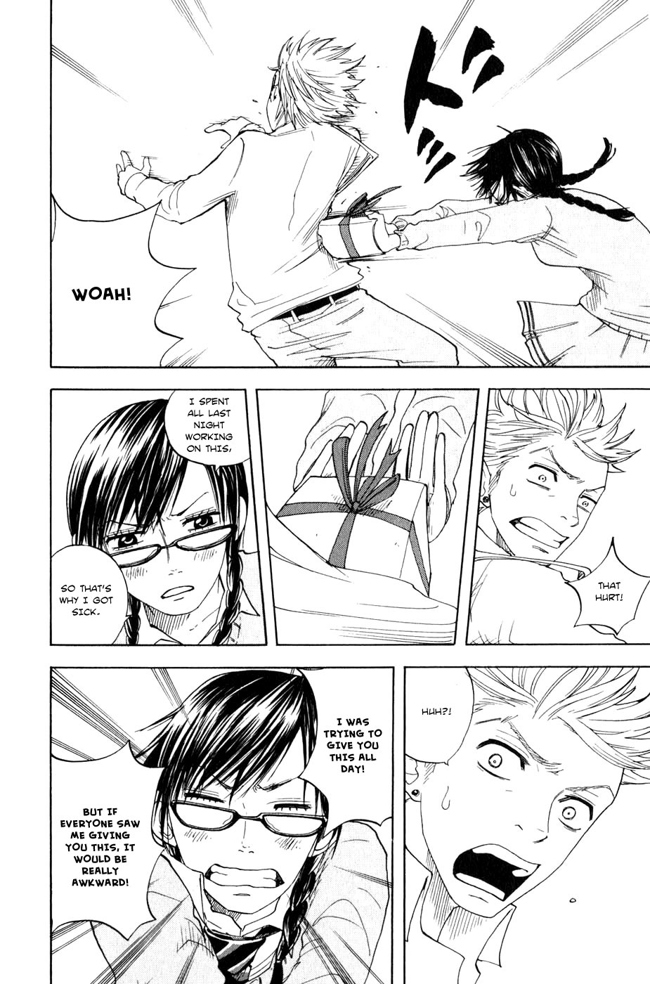 Yanki-kun to Megane-chan Chapter 16 page 17 - Chapter 16: But You're Not Sick in the First Place!