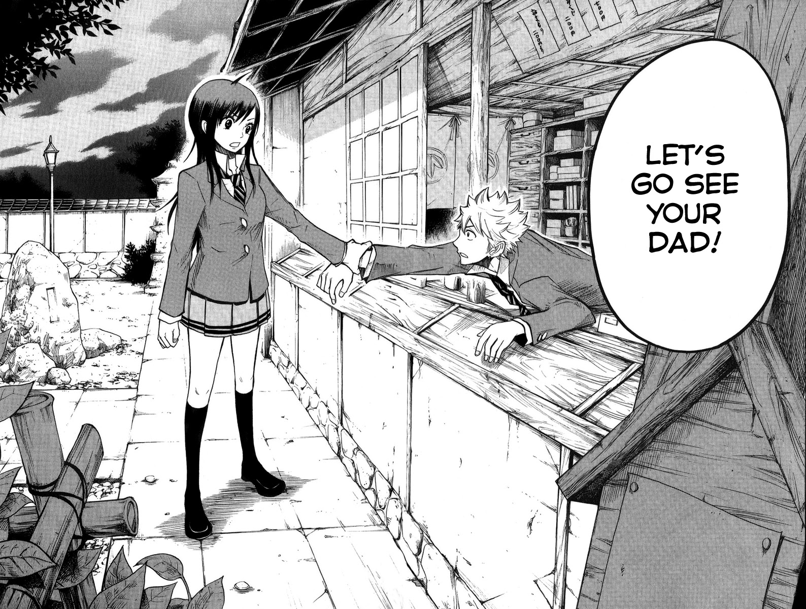 Yanki-kun to Megane-chan Chapter 161 page 25 - Chapter 161: It Ain't Cursed
