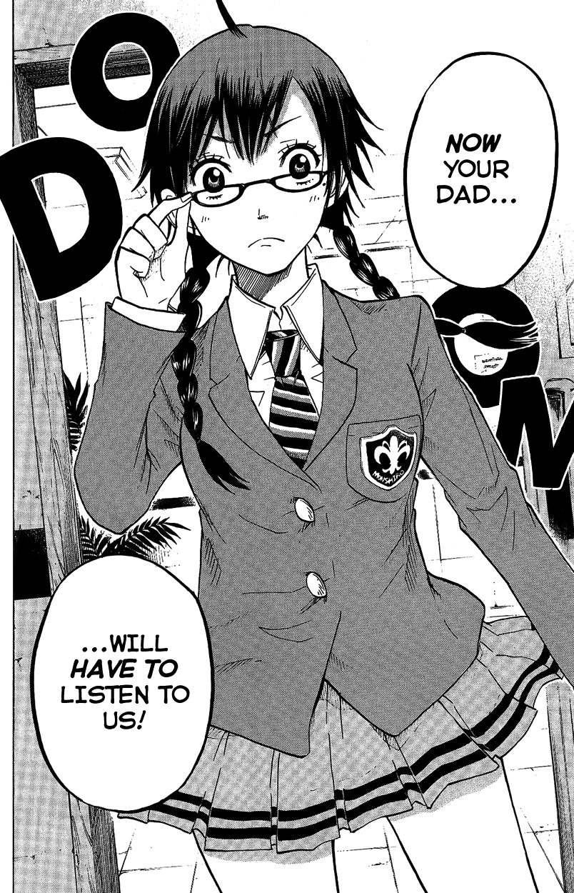Yanki-kun to Megane-chan Chapter 162 page 17 - Chapter 162: It's Daichi Shinagawa from Class 3-A!