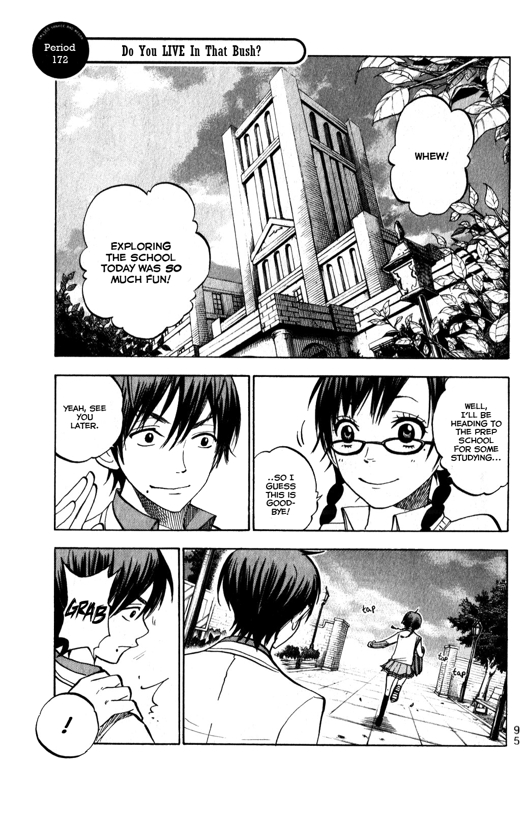 Yanki-kun to Megane-chan Chapter 172 page 1 - Chapter 172: Do You LIVE in that Bush?