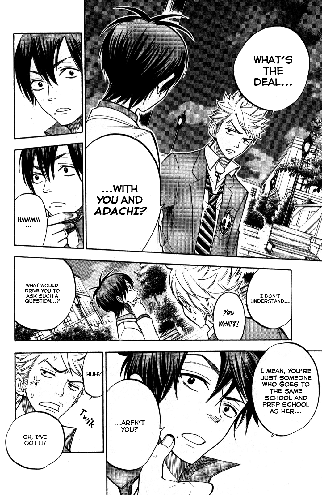 Yanki-kun to Megane-chan Chapter 172 page 4 - Chapter 172: Do You LIVE in that Bush?