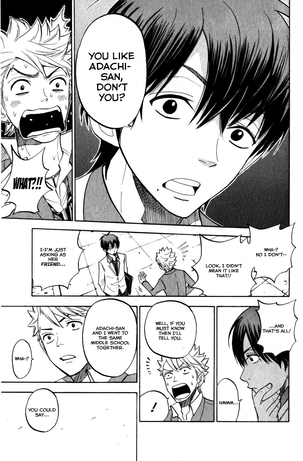 Yanki-kun to Megane-chan Chapter 172 page 5 - Chapter 172: Do You LIVE in that Bush?