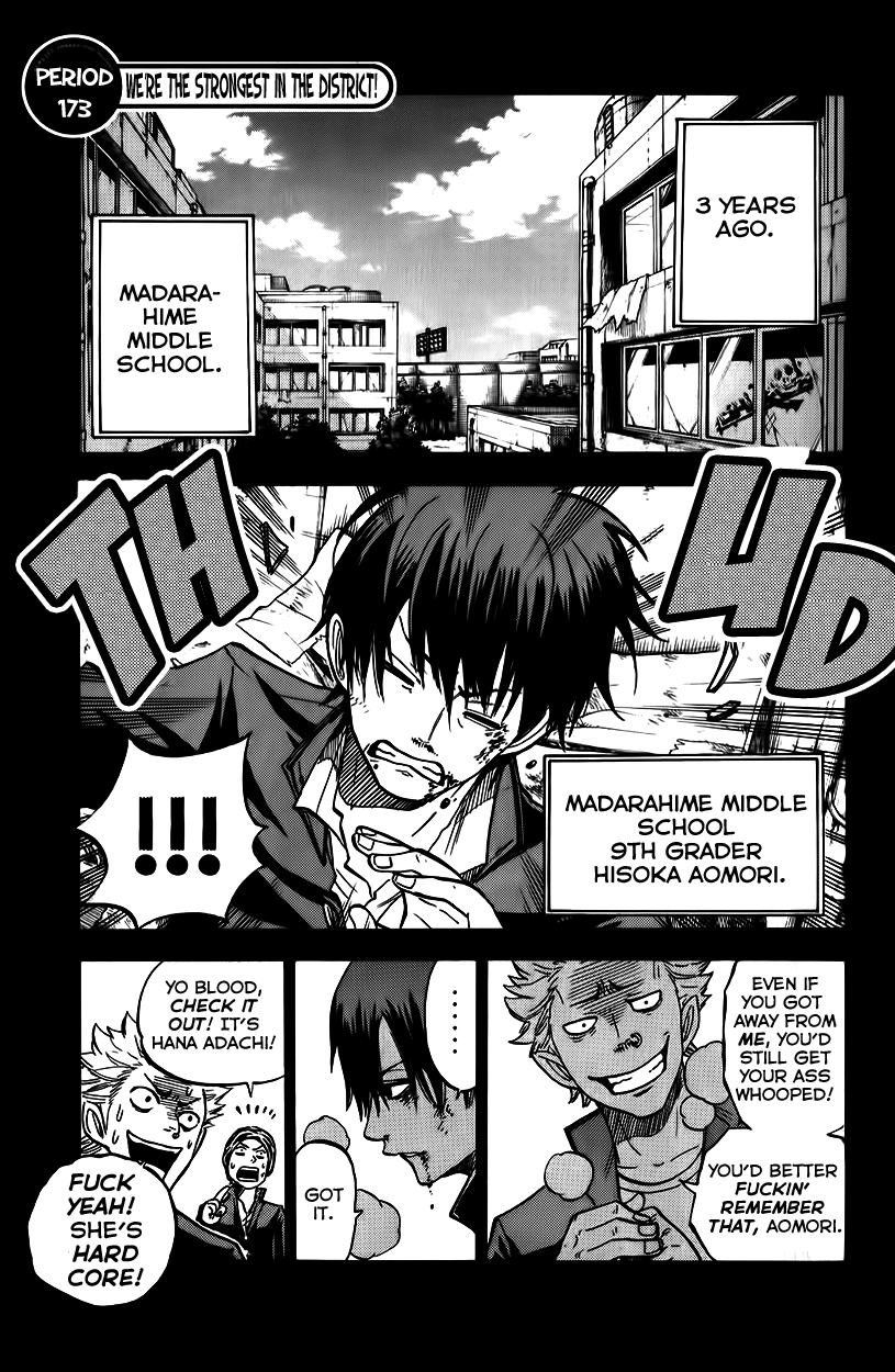 Yanki-kun to Megane-chan Chapter 173 page 1 - Chapter 173: We're the Strongest in the District!