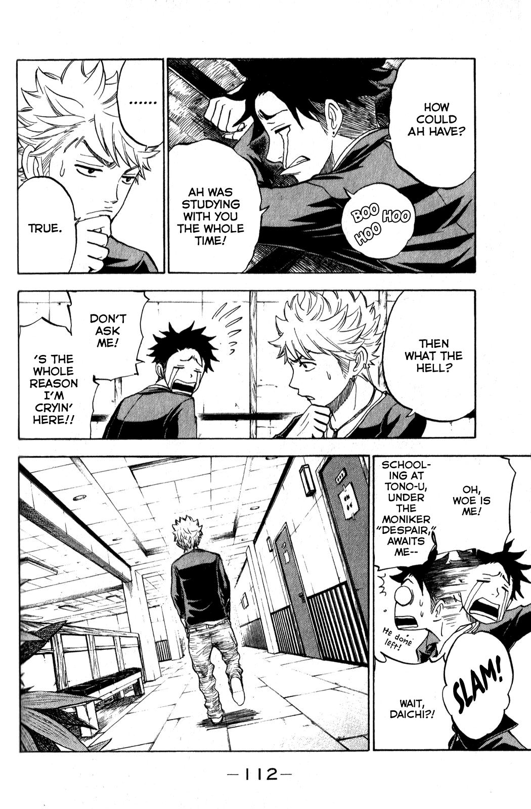 Yanki-kun to Megane-chan Chapter 182 page 10 - Chapter 182: Schooling at Tono-U, Under the Moniker "Despair"...