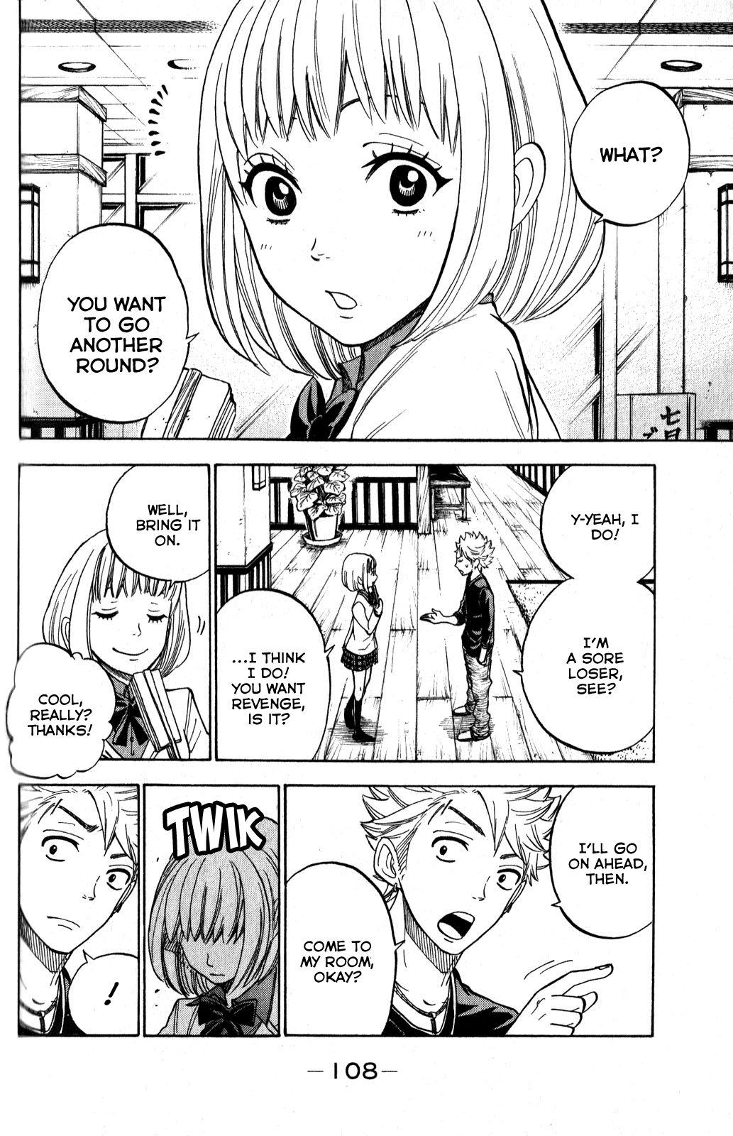 Yanki-kun to Megane-chan Chapter 182 page 6 - Chapter 182: Schooling at Tono-U, Under the Moniker "Despair"...