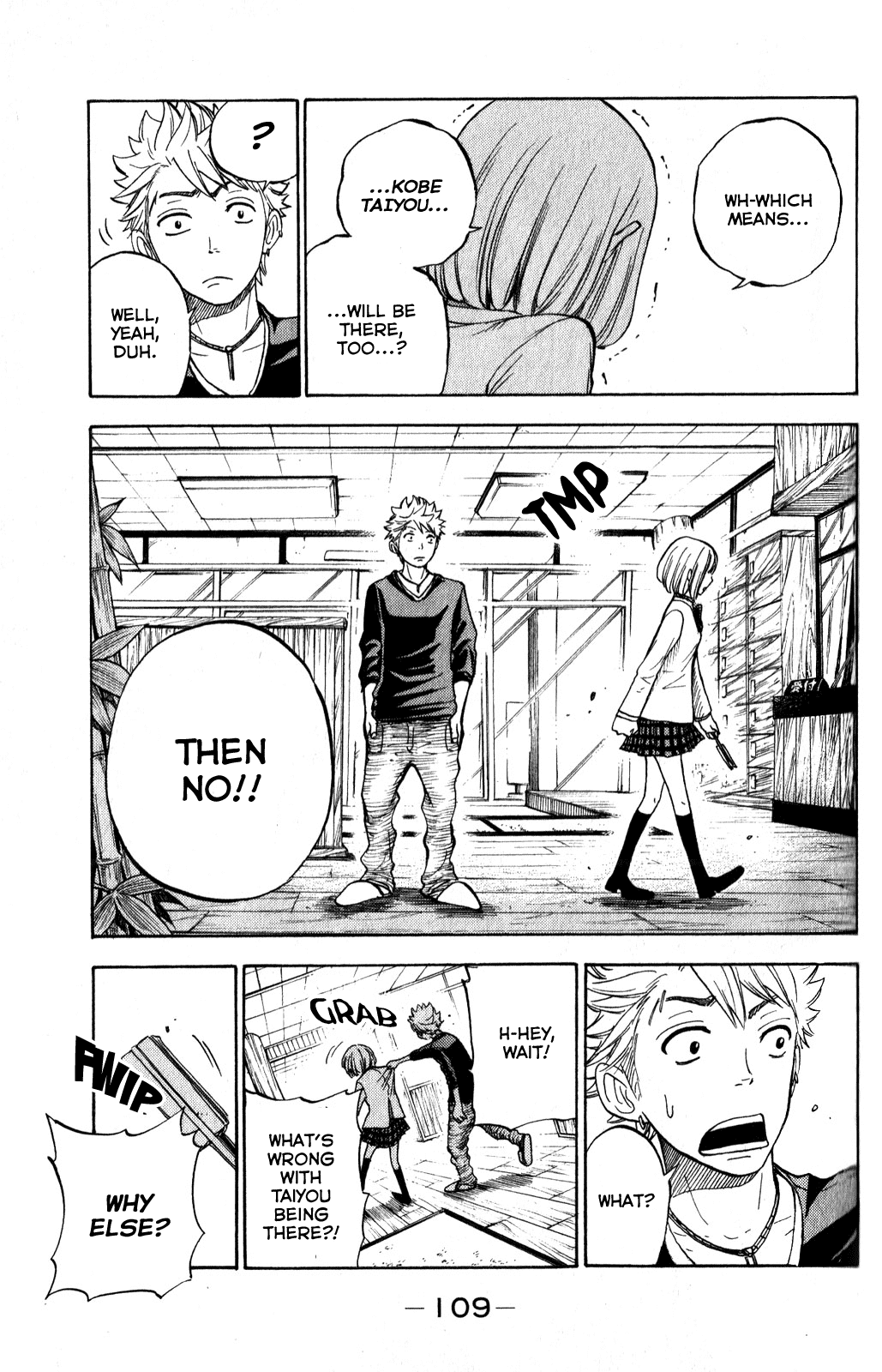 Yanki-kun to Megane-chan Chapter 182 page 7 - Chapter 182: Schooling at Tono-U, Under the Moniker "Despair"...