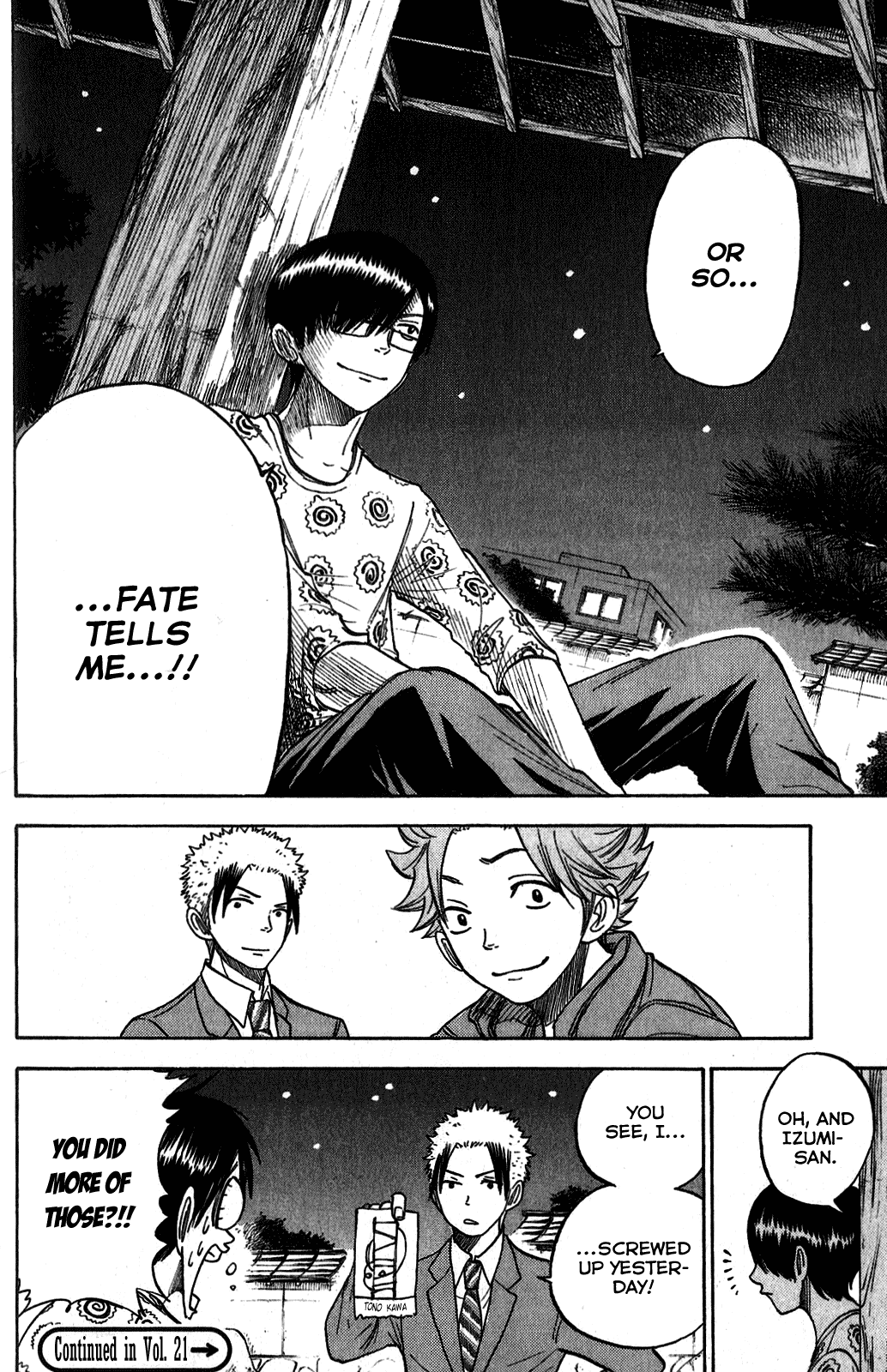 Yanki-kun to Megane-chan Chapter 184 page 20 - Chapter 184: As Long as I'm Going to College...