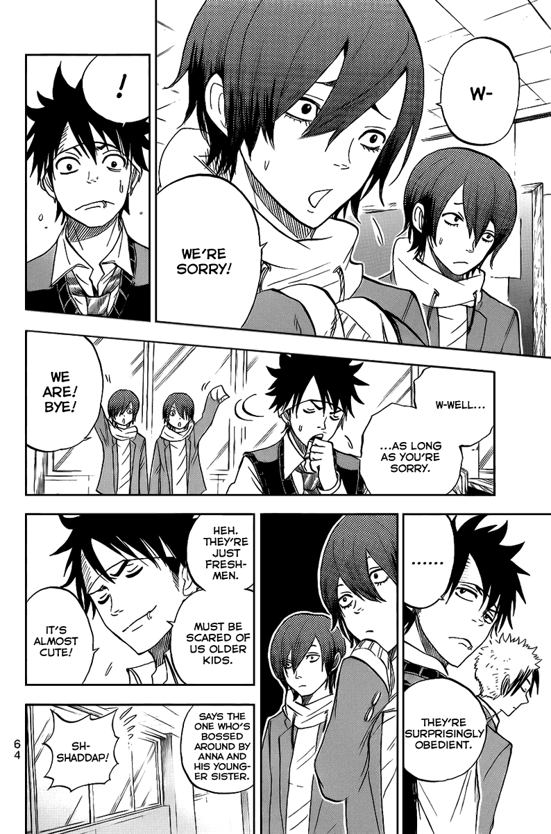 Yanki-kun to Megane-chan Chapter 187 page 10 - Chapter 187: That Part Of Your New-Fangled Flashy Guy Style or Some Shit?