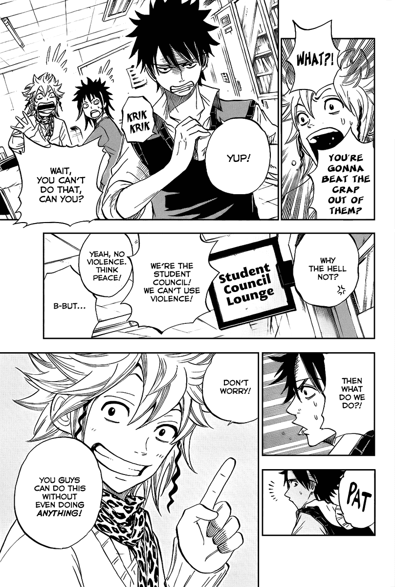 Yanki-kun to Megane-chan Chapter 187 page 13 - Chapter 187: That Part Of Your New-Fangled Flashy Guy Style or Some Shit?
