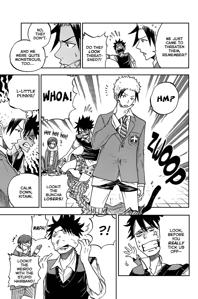 Yanki-kun to Megane-chan Chapter 187 page 15 - Chapter 187: That Part Of Your New-Fangled Flashy Guy Style or Some Shit?
