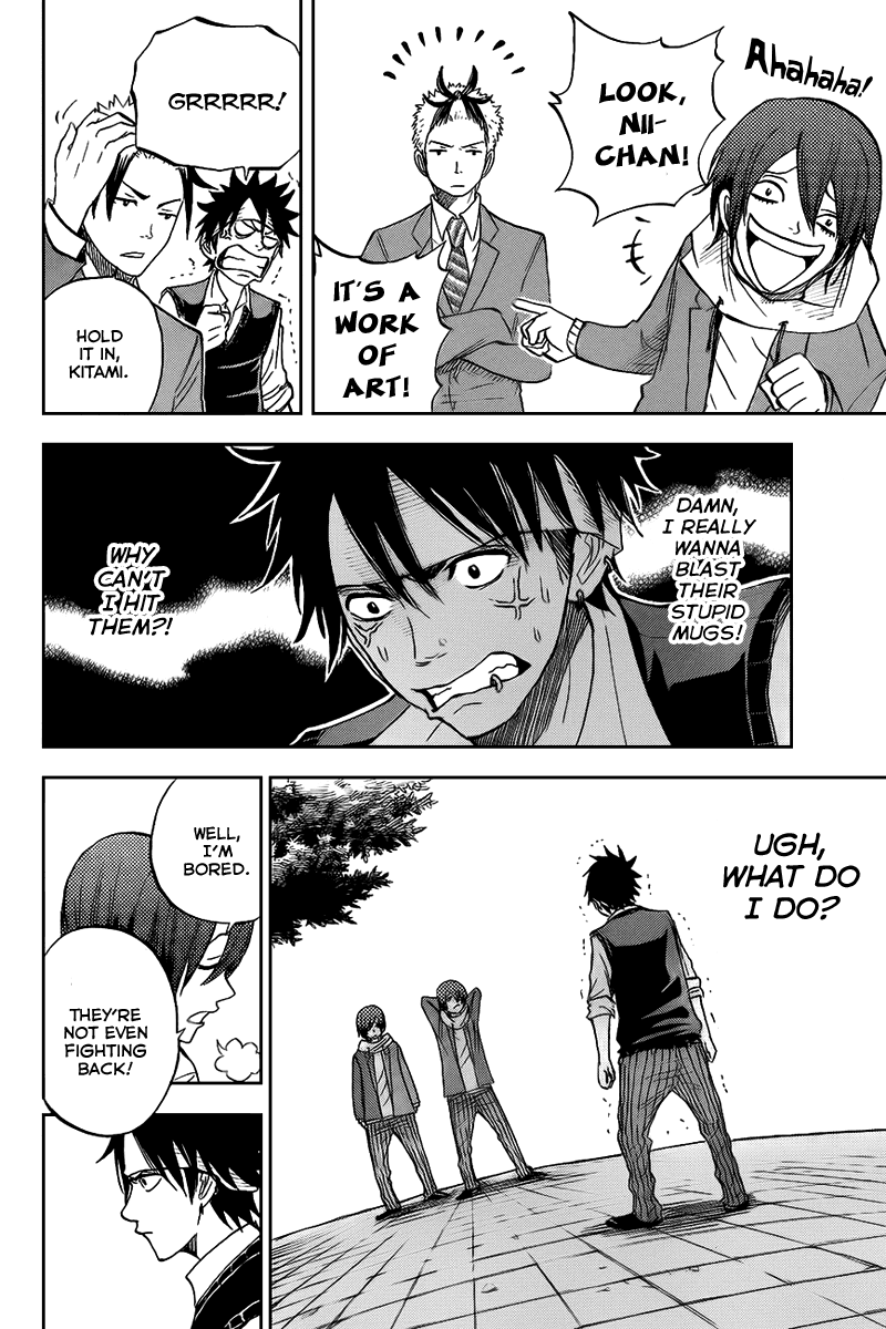 Yanki-kun to Megane-chan Chapter 187 page 16 - Chapter 187: That Part Of Your New-Fangled Flashy Guy Style or Some Shit?