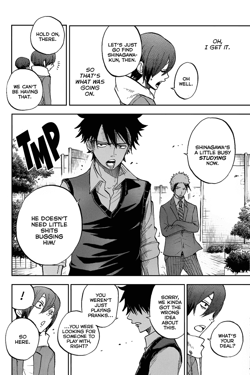 Yanki-kun to Megane-chan Chapter 187 page 18 - Chapter 187: That Part Of Your New-Fangled Flashy Guy Style or Some Shit?