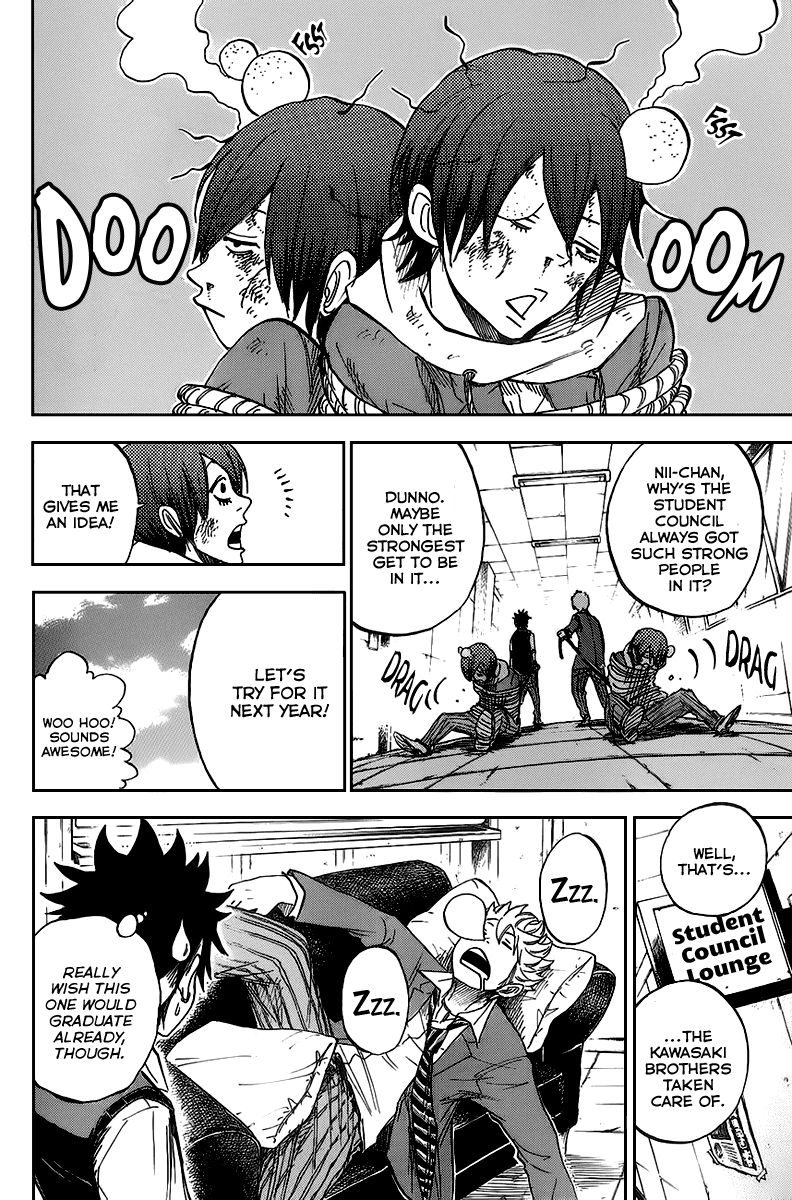 Yanki-kun to Megane-chan Chapter 187 page 20 - Chapter 187: That Part Of Your New-Fangled Flashy Guy Style or Some Shit?