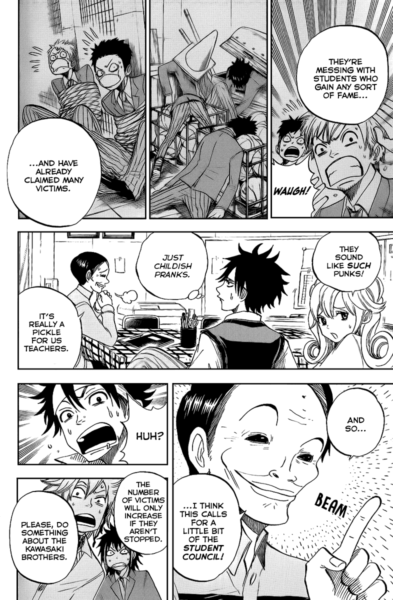 Yanki-kun to Megane-chan Chapter 187 page 4 - Chapter 187: That Part Of Your New-Fangled Flashy Guy Style or Some Shit?